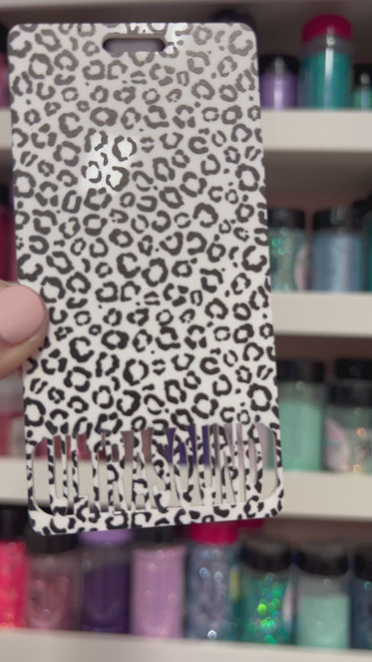 .BB Print Leopard Badge Buddy