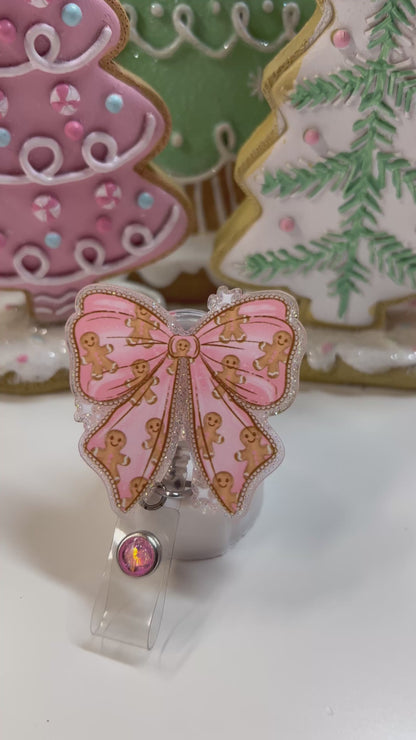 Gingerbread Bow UV DTF