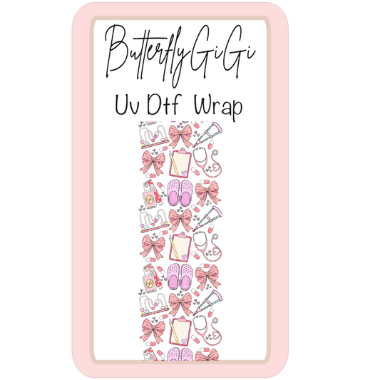 Wrap Physical Therapy Pink UV DTF