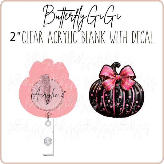 Halloween Black Pink Pumpkin