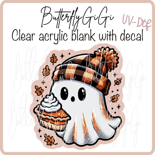 UVDTF Fall Pumpkin Pie Ghost