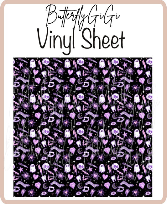 Vinyl Purple Fang Sheet