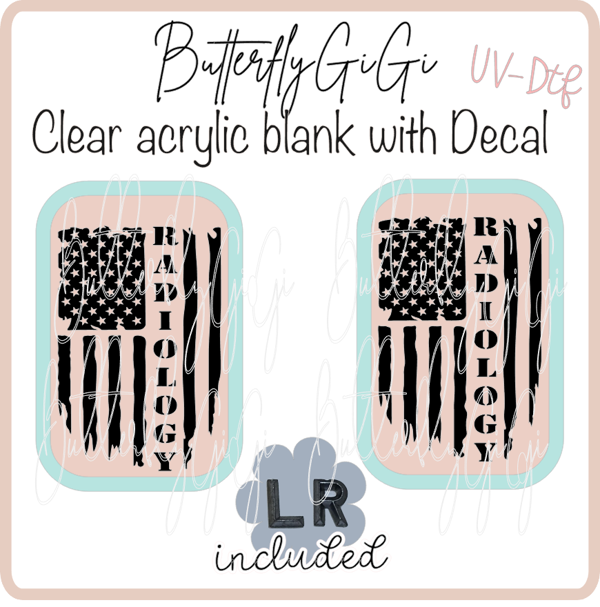 Radiology Flag  Xray Marker Set UVDTF