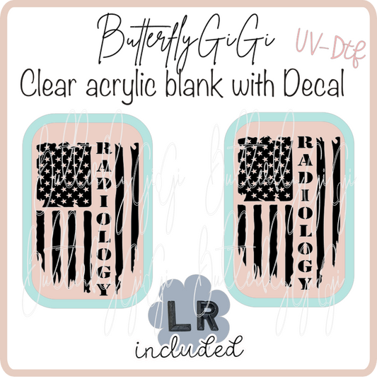 Radiology Flag  Xray Marker Set UVDTF