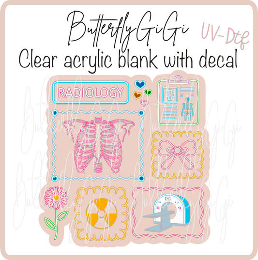 Radiology Neon UvDTF