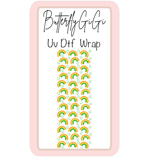 Wrap Rainbow Yellowgreen Uv Dtf