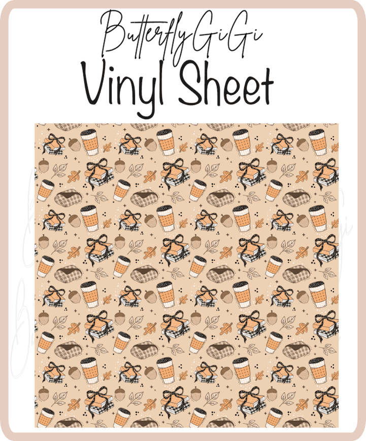 Reading Season Vinyl Sheet