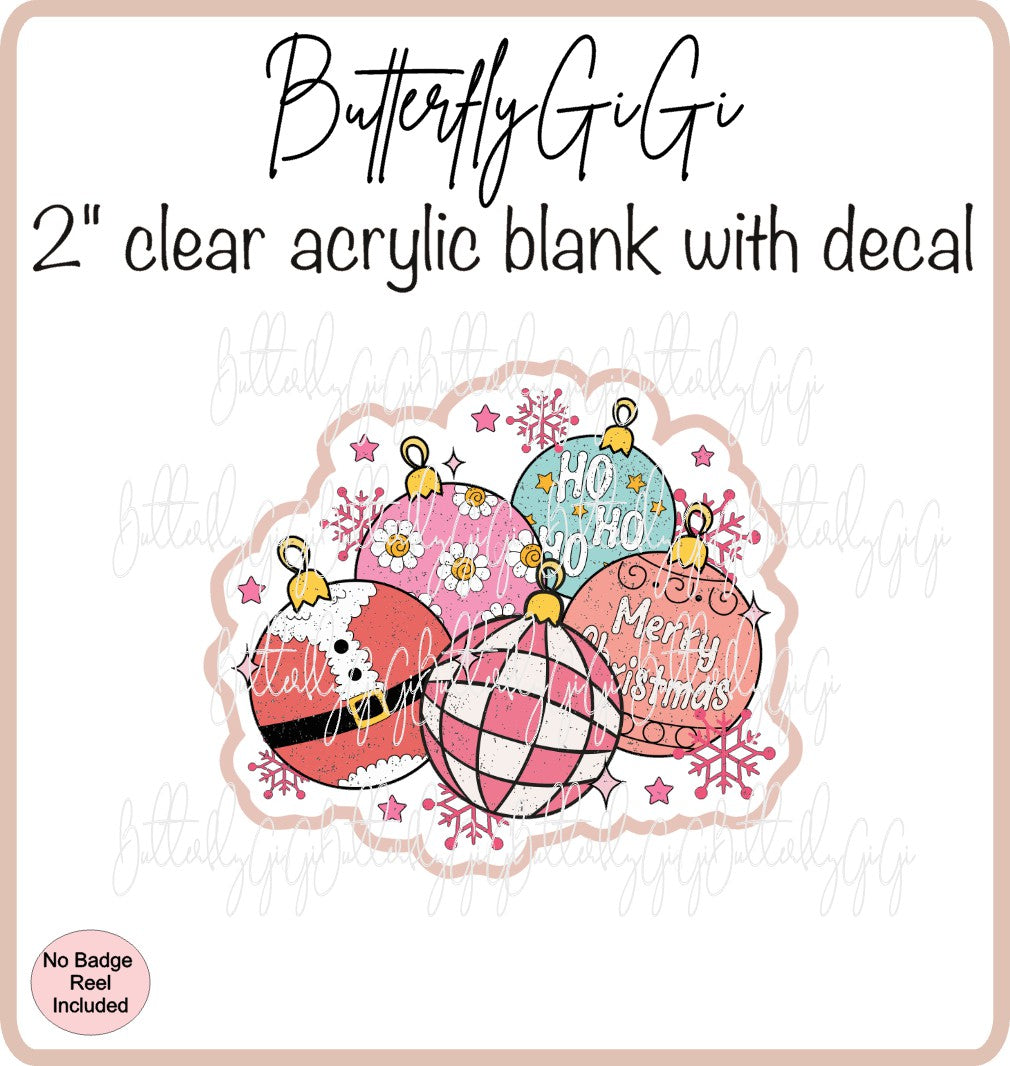 Retro Ornaments Distressed