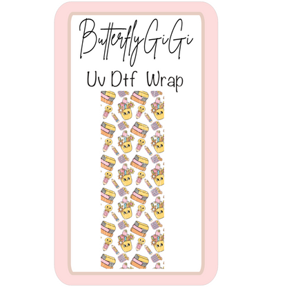 Wrap Retro School UV Dtf