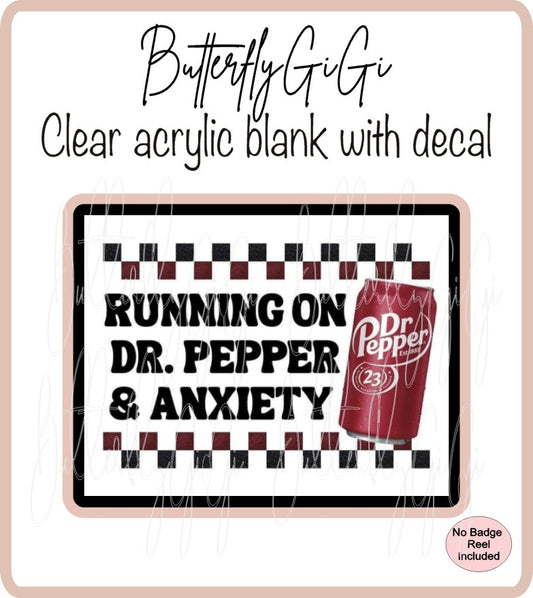 Running on Dr P Anxiety