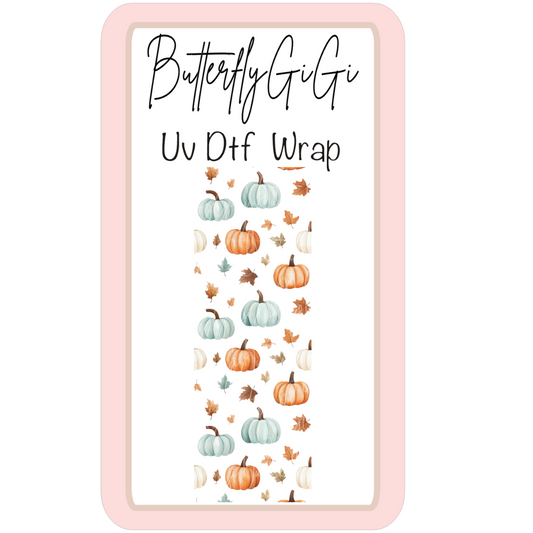 Wrap Sage Pumpkin UV Dtf