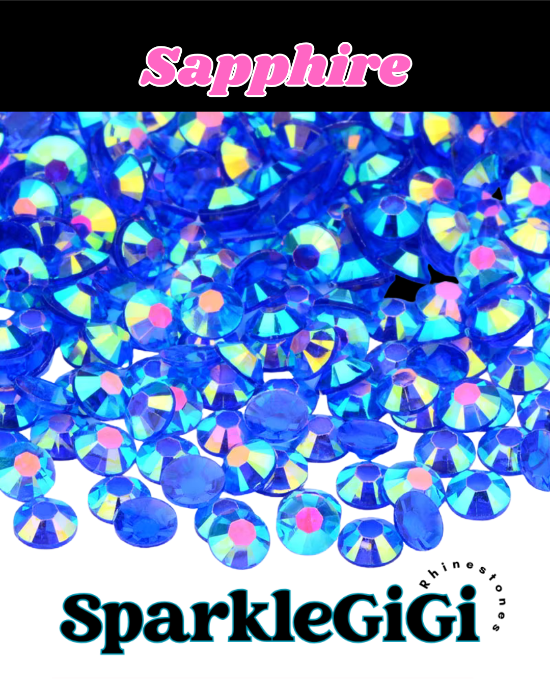 TRANSPARENT AB  Fill- Mixed Size Rhinestone