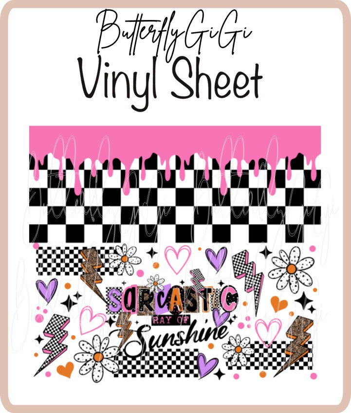 20 oz Sarcastic Sunshine