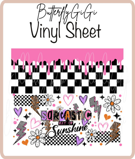 20 oz Sarcastic Sunshine