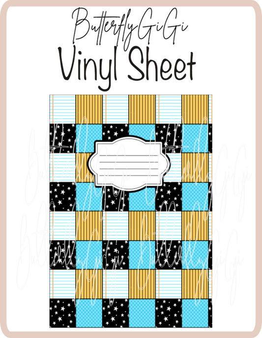 School Boy Vinyl Notebook