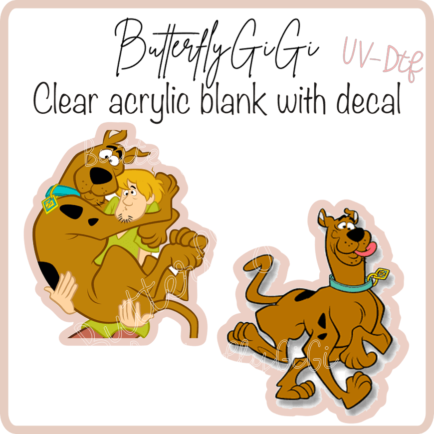 Scooby UvDTF