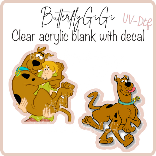 Scooby UvDTF