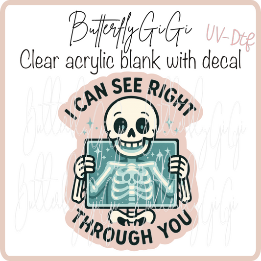 See right through You UvDTF