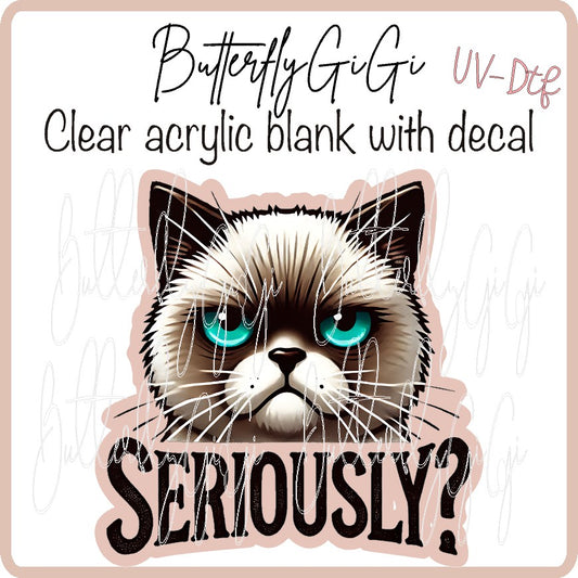 Seriously? Cat UV DTF