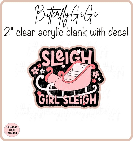 Christmas Sleigh Girl Sleigh
