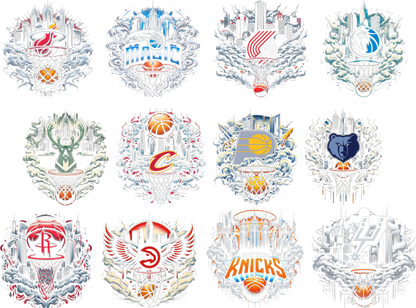 Basketball SMOKE UvDTF