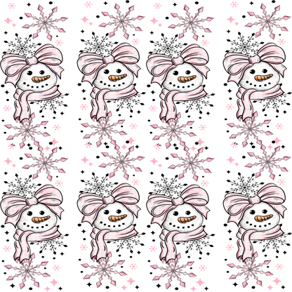 Snowman 3x3 UVDtf Sheet
