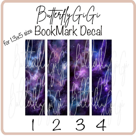 Space Bookmark Decal