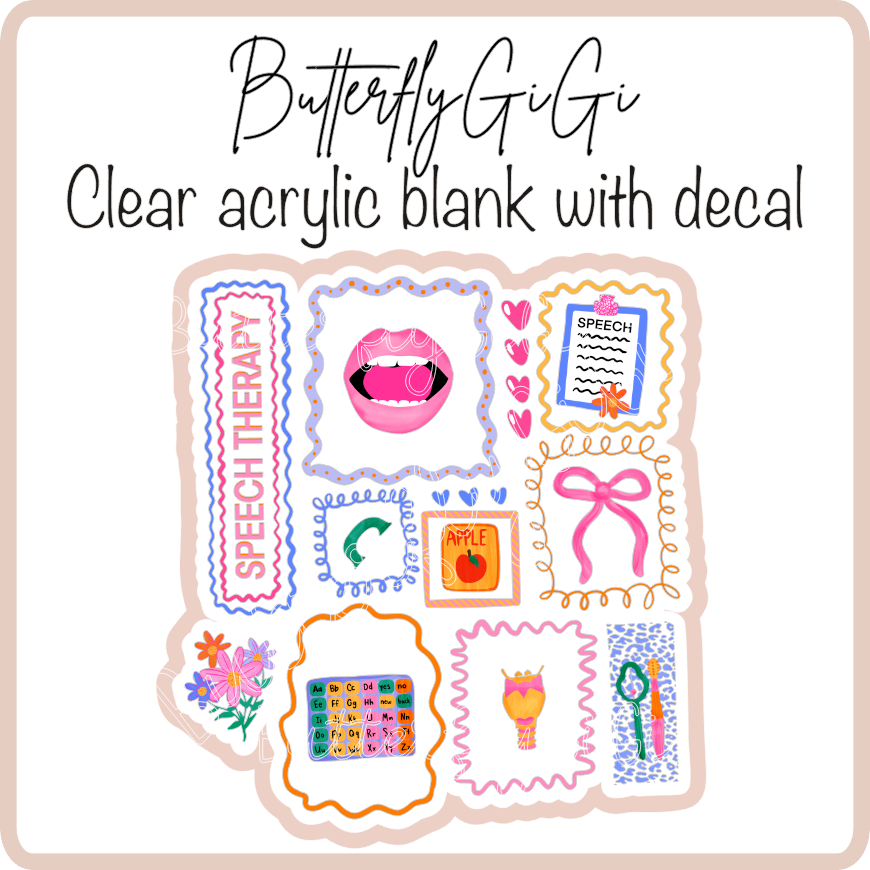 Speech Therapy Frame