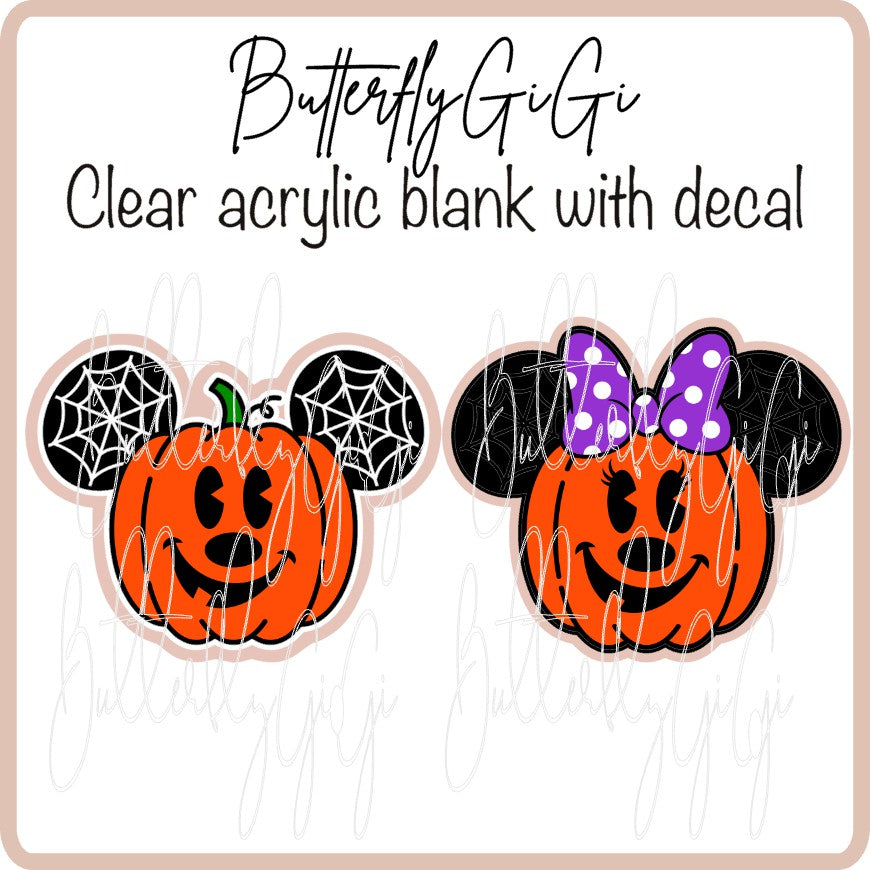 Halloween Spider Mouse ears