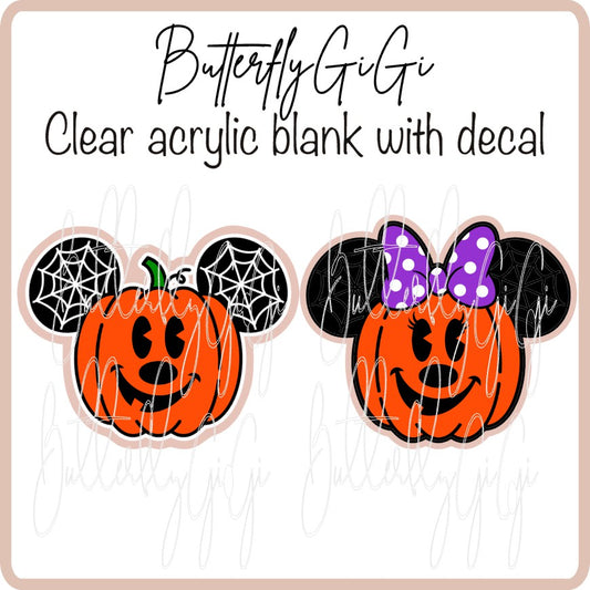 Halloween Spider Mouse ears