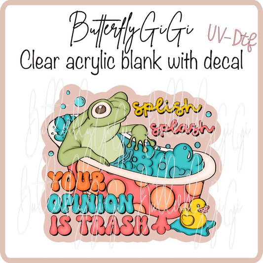 Splish Splash Opinion UvDTF