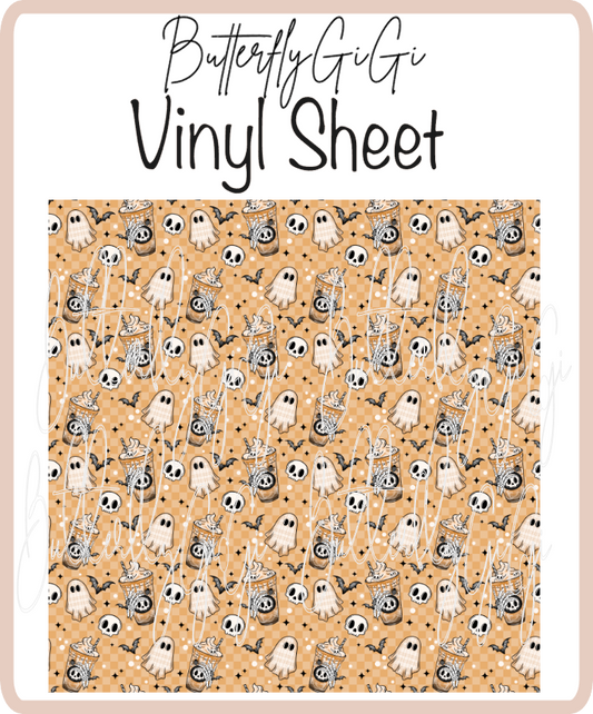 Spooky Brew Vinyl Sheet