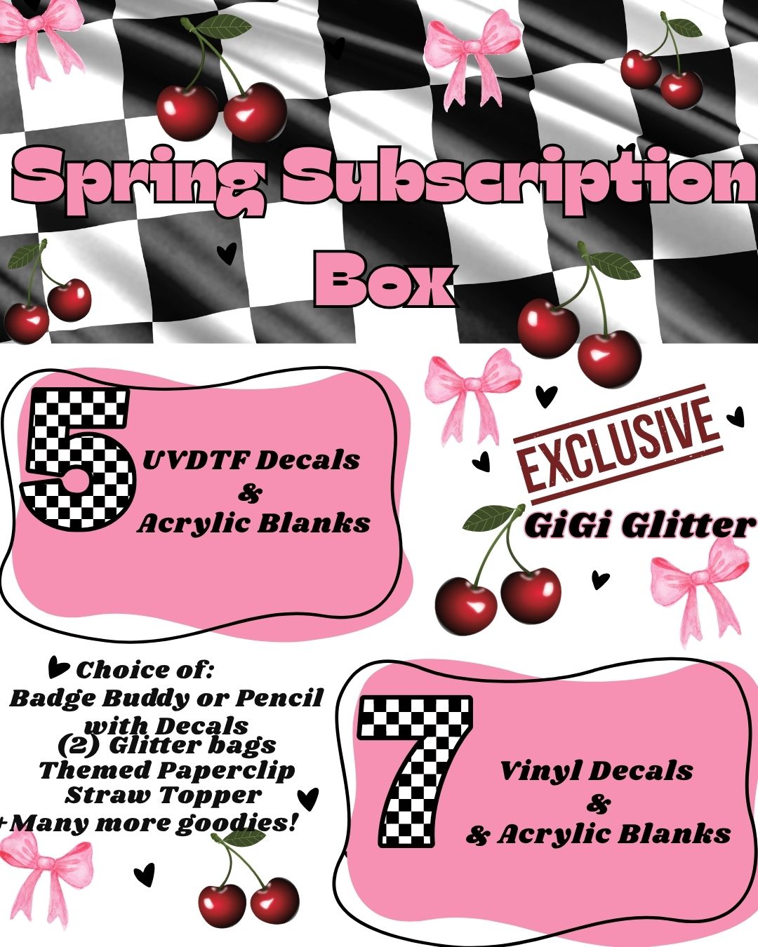 12/20 Release Subscription Box SOLD SEPARATELY