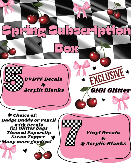 12/20 Release Subscription Box SOLD SEPARATELY