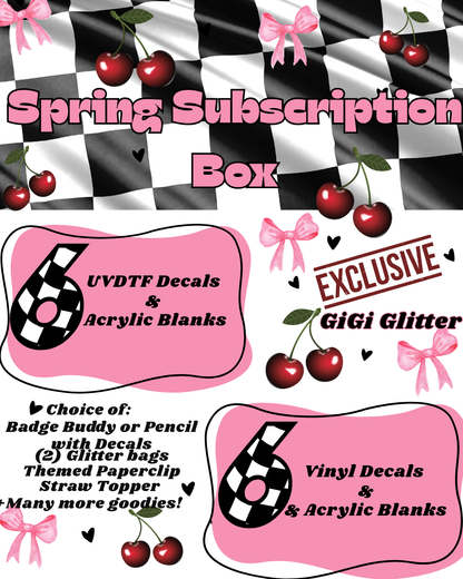 Spring Subscription Box SOLD SEPARATELY