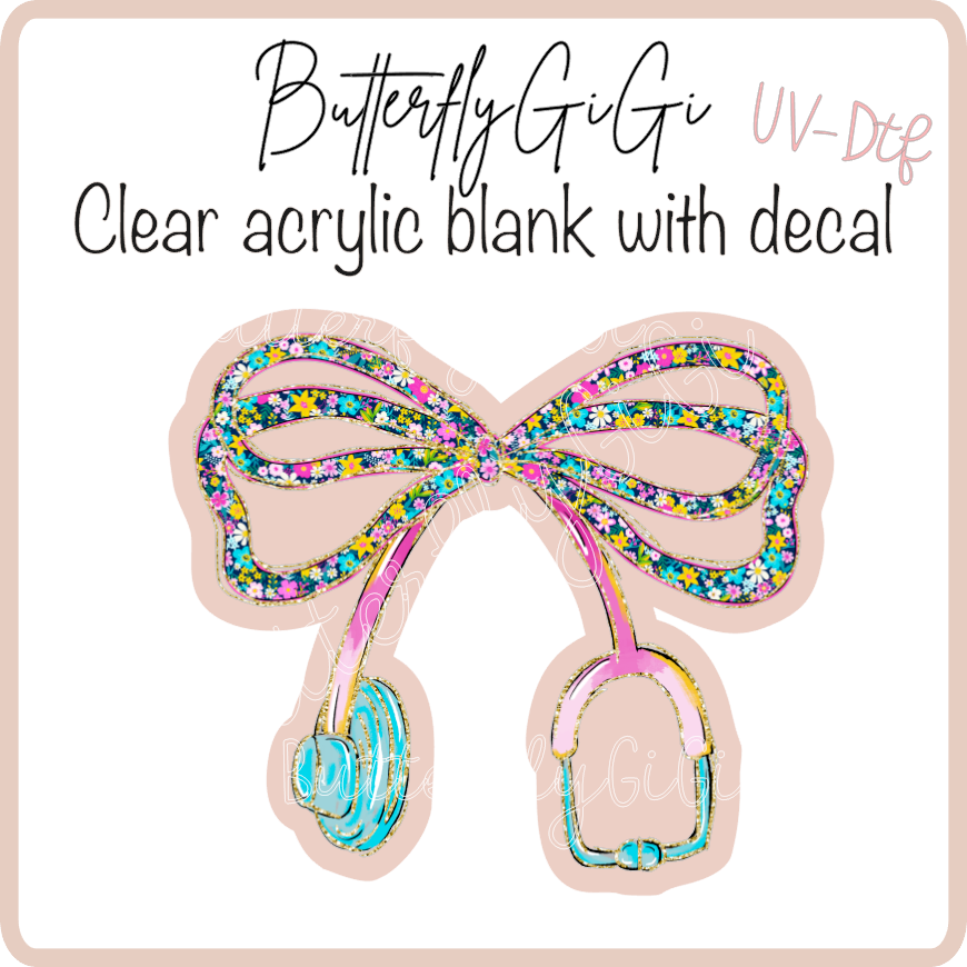 Spring flower Steth Bow  UvDtf