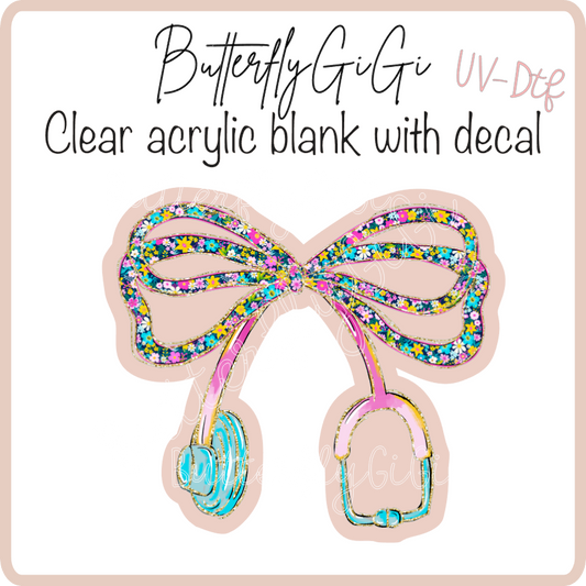 Spring flower Steth Bow  UvDtf