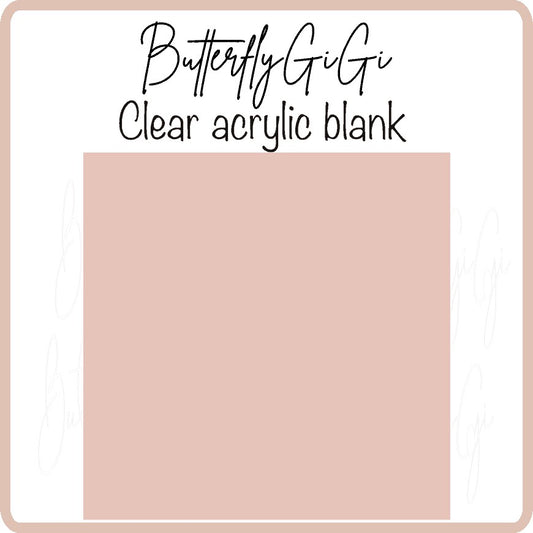 Square Acrylic Blank