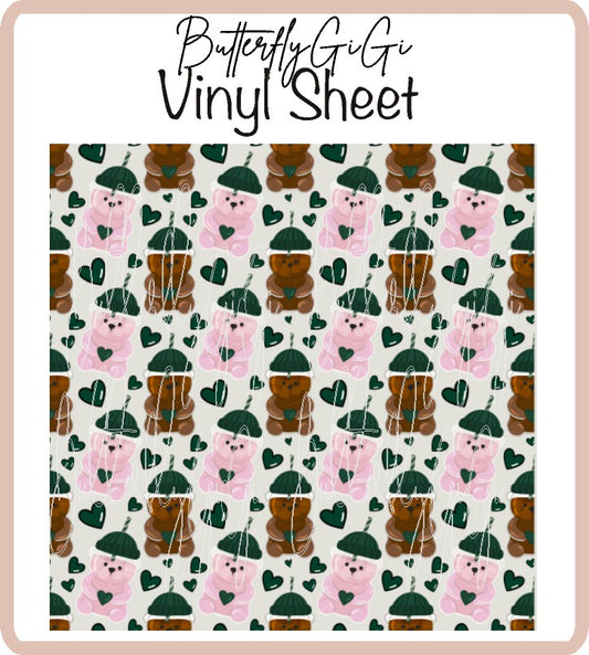 StarB Bears Vinyl Sheet