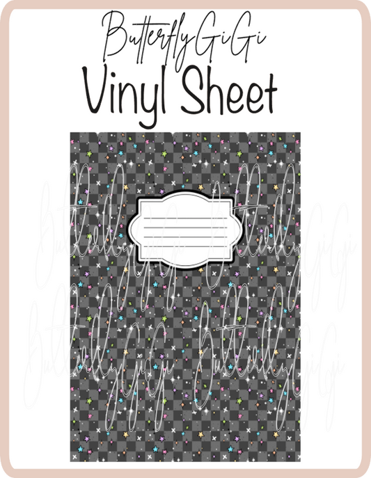 Starlight Vinyl Notebook
