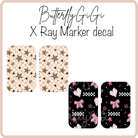 X ray Markers Decal