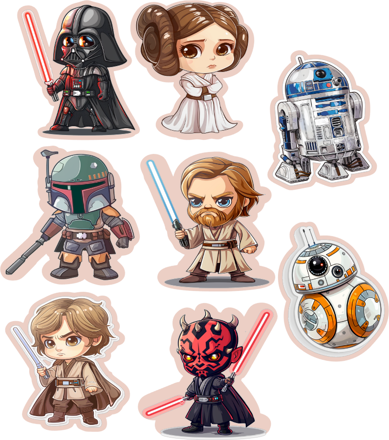 Star War Character  UvDTF