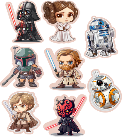 Star War Character  UvDTF