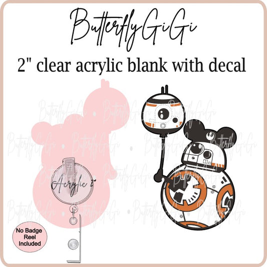Character SW BB8 Mouse Ears