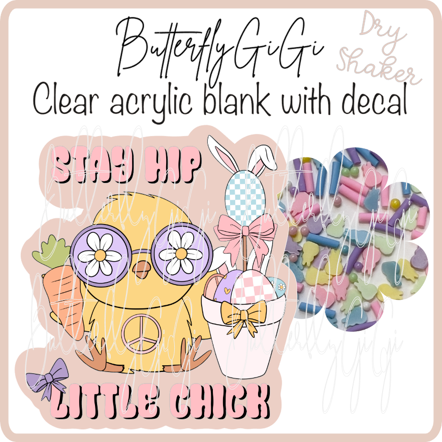 Stay Hip Chick UV DTF Dry SHAKER  Kit