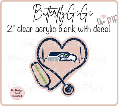 Sports UVDTF Football Stethoscope