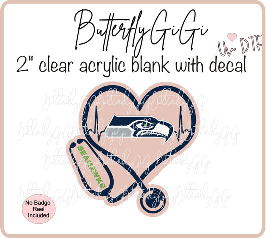 Sports UVDTF Football Stethoscope