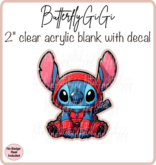 Character Blue Alien Dead Pool