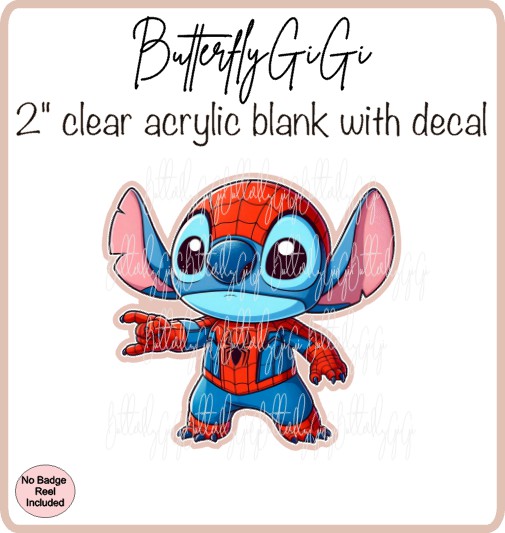 Character Blue Alien  Spiderman