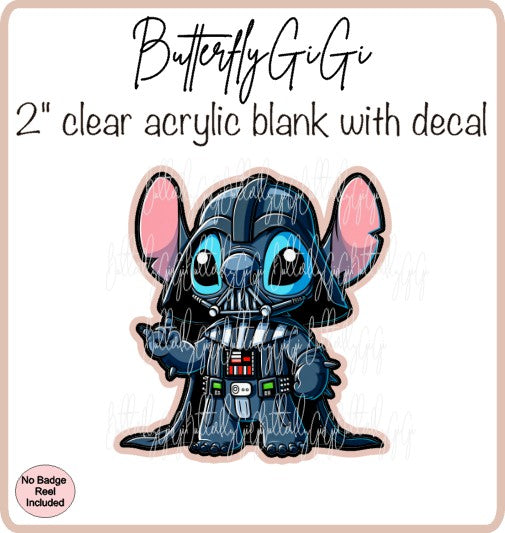 Character Blue Alien Darth Vader